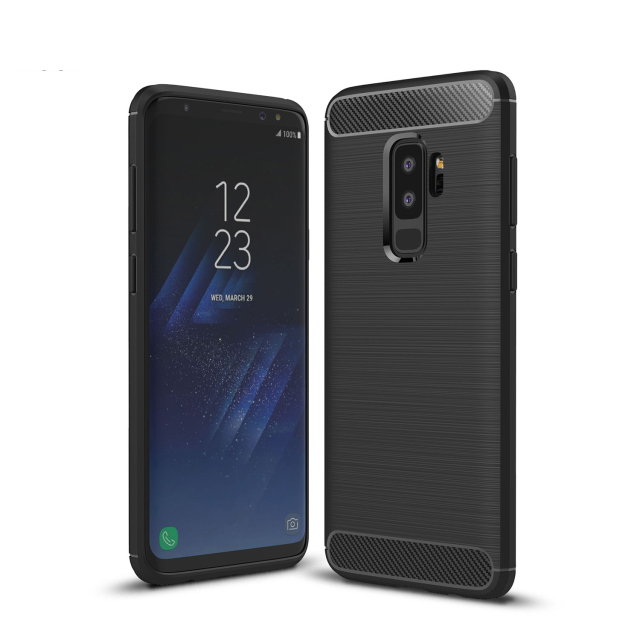 

TPU чехол iPaky Slim Series для Samsung Galaxy S9 (Черный) 437549