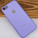 Фото TPU чохол Matte LOGO на Apple iPhone 7 / 8 (4.7") (Фіолетовий / Lilac) на vchehle.ua