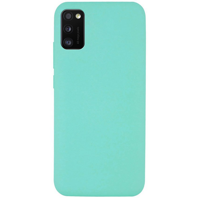 

Чохол Silicone Cover Full without Logo (A) на Samsung Galaxy A41 (Бірюзовий / Ocean Blue) 909904