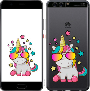 

Чохол Єдиноріг в окулярах на Huawei P10 Plus 911863