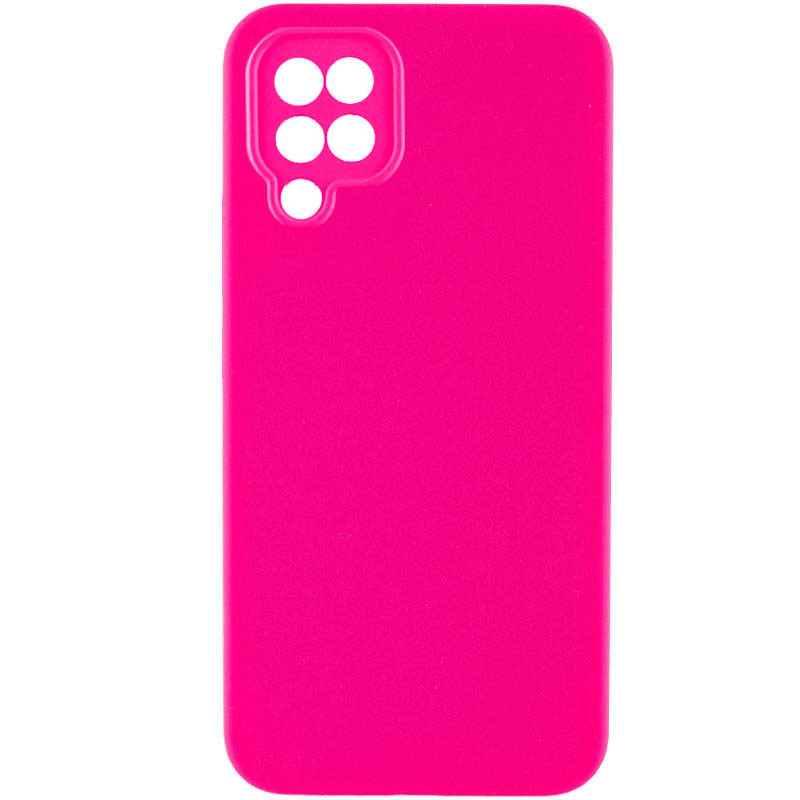 Чохол Silicone Cover Lakshmi Full Camera (AAA) на Samsung Galaxy M33 5G (Рожевий / Barbie pink)