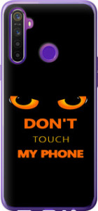 Чехол Don't touch the phone для Realme 6i
