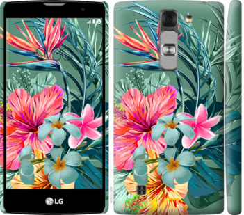 

Чехол Тропические цветы v1 для LG G4c H522y 845020