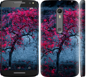 

Чехол Дерево с яркими листьями для Motorola Moto X Style 736602