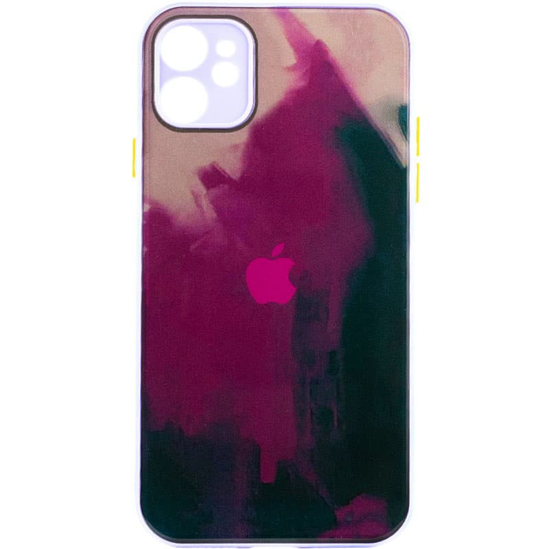 

Чехол TPU+Glass Impasto abstract для Apple iPhone 11 (6.1") (Pink green) 1353460