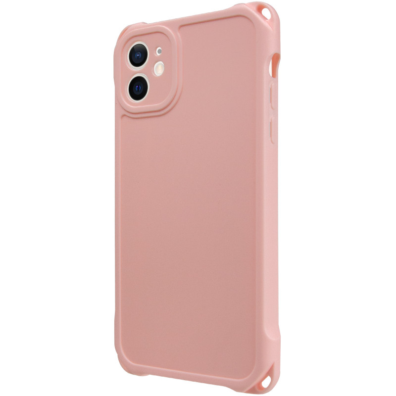 Фото Чехол TPU CrossBody with straps для Apple iPhone 12 (6.1") (Pink) на vchehle.ua