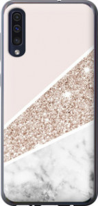 Чехол Пастельный мрамор для Samsung Galaxy A50 (A505F)