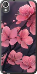 Чехол Пурпурная сакура для HTC Desire 820