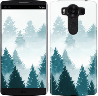 

Чохол Акварельні Ялинки на LG V10 H962 862571