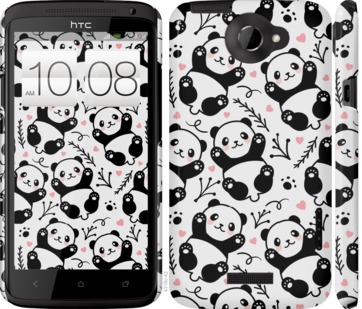 Чехол Панды для HTC One X+