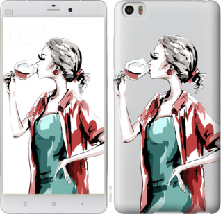 

Чохол Дівчина з келихом на Xiaomi Mi Note 841670