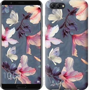 

Чехол Нарисованные цветы для Huawei Honor V10 / View 10 670859