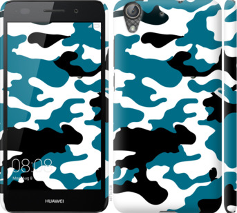 

Чохол Камуфляж прозорий фон на Huawei Y6 II 913187