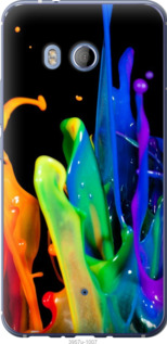 

Чохол бризки фарби на HTC U11 693413