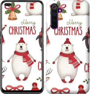 

Чохол Merry Christmas на Realme 6 Pro 919355