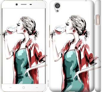 

Чехол Девушка с бокалом для OnePlus X 841940