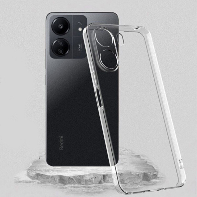 Фото TPU чехол Epic Transparent 1,5mm Full Camera для Xiaomi Redmi 13C / Poco C65 (Бесцветный (прозрачный)) в магазине vchehle.ua