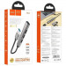 Переходник Hoco HB26 4in1 (USB to USB3.0+USB2.0*3) (Metal gray) в магазине vchehle.ua