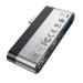 Перехідник Borofone DH1 Type-C до USB (Чорний / Срібний) в магазині vchehle.ua