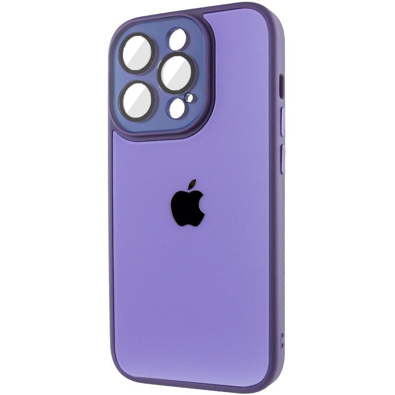 Фото Чохол TPU+Glass Sapphire Midnight на Apple iPhone 12 Pro (6.1") (Фіолетовий / Ultra Violet) в маназині vchehle.ua