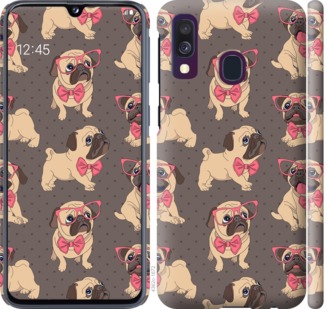 

Чехол мопсики 2 для Samsung Galaxy A40 2019 A405F 731253