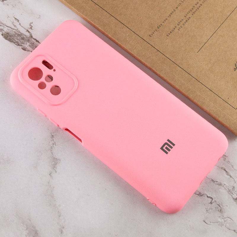 Чехол Silicone Cover My Color Full Camera (A) для Xiaomi Redmi Note 10 / Note 10s (Розовый / Pink) в магазине vchehle.ua