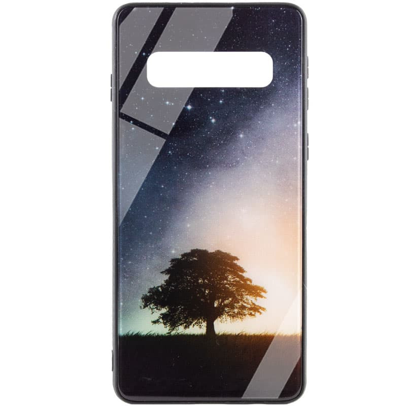 

TPU+Glass чехол Diversity для Samsung Galaxy S10 (Tree) 1223378