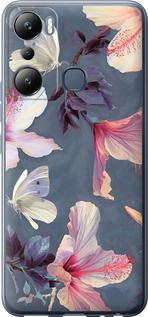

Чехол Нарисованные цветы для Infinix Hot 20i 1696108