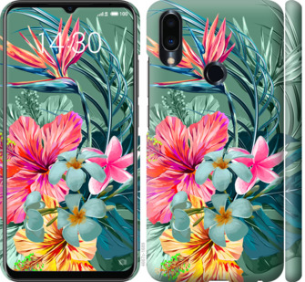 

Чохол Тропічні квіти v1 на Meizu Note 9 845090