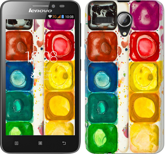 

Чохол Палітра фарб на Lenovo A606 549787