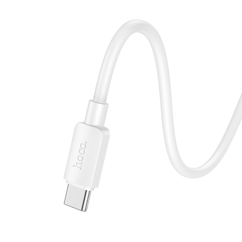 Дата кабель Hoco X96 Hyper USB для Type-C 27W (1m) (White) в магазині vchehle.ua