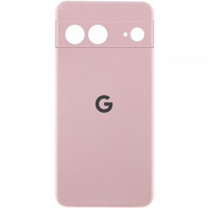 Чохол Silicone Cover Lakshmi Full Camera (AAA) with Logo на Google Pixel 7a