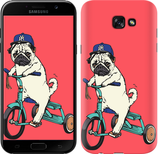 

Чехол Мопс на велосипеде для Samsung Galaxy J4 Plus 2018 690363