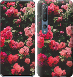 

Чехол Куст с розами для Xiaomi Mi 10 919547