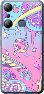 

Чехол Розовая галактика для Infinix Hot 20i 1696392