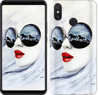

Чохол Дівчина аквареллю на Xiaomi Mi Max 3 670058