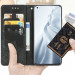 Фото Кожаный чехол-книжка Art Case с визитницей для Xiaomi Mi 11 Lite (Черный) в магазине vchehle.ua