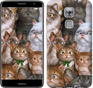 

Чехол коты для Huawei Nova Plus 476583