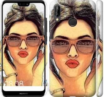 

Чехол Девушка_арт для Huawei P20 Lite 692733