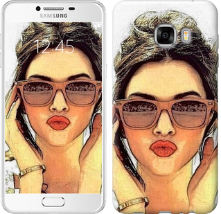 

Чехол Девушка_арт для Samsung Galaxy C7 C7000 111021
