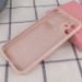 Фото Чохол Silicone Case Full Camera Protective (AA) NO LOGO на Apple iPhone 12 (6.1") (Рожевий / Pink Sand) на vchehle.ua
