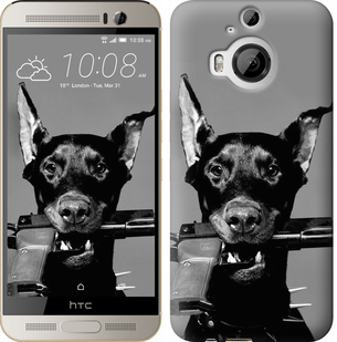 

Чехол Доберман для HTC One M9 Plus 122761
