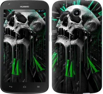 

Чохол Череп-годинник на Huawei Ascend Y600 645115