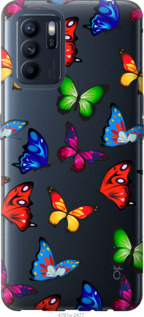 

Чехол Красочные мотыльки для Oppo Reno6 Z 1219791
