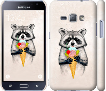 

Чехол Енотик с мороженым для Samsung Galaxy J1 (2016) Duos J120H 801015