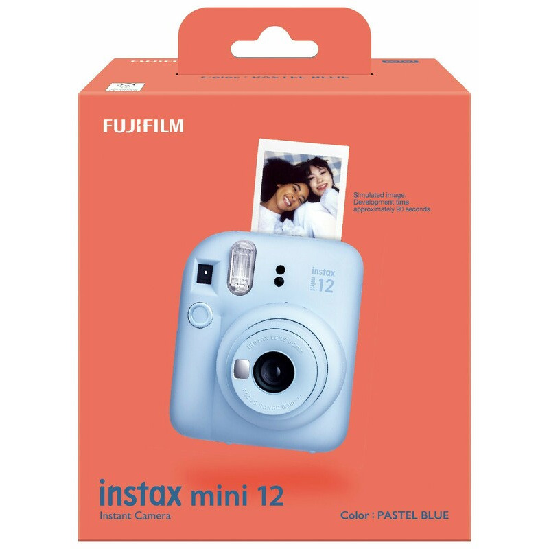 Замовити Фотокамера моментального друку Fujifilm INSTAX MINI 12 (Pastel Blue) на vchehle.ua