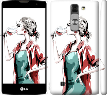 

Чехол Девушка с бокалом для LG G4c H522y 841530