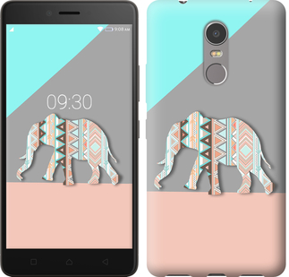 

Чохол Візерунчастий слон на Lenovo K6 Note 596730