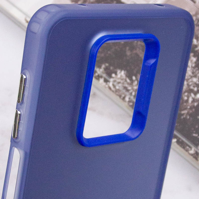 Фото TPU+PC чехол Magic glow with protective edge для Xiaomi Redmi Note 9s / Note 9 Pro / Note 9 Pro Max (Blue) в магазине vchehle.ua