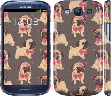 

Чехол мопсики 2 для Samsung Galaxy S3 i9300 731243